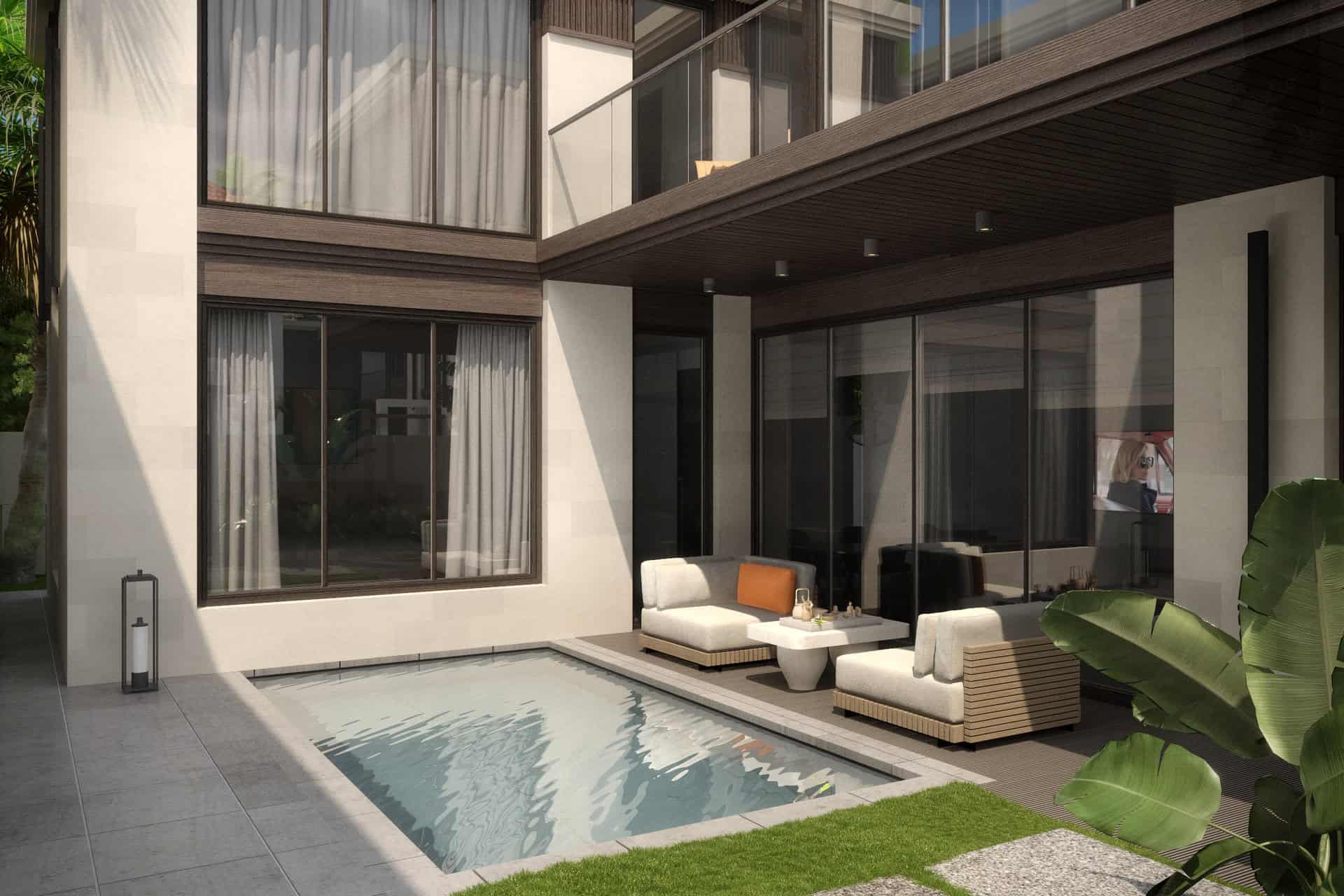 WALKING DISTANCE TO THE BEACH VILLA 3 BEDROOM FOR SALE LEASEHOLD IN SANUR BE-1202 